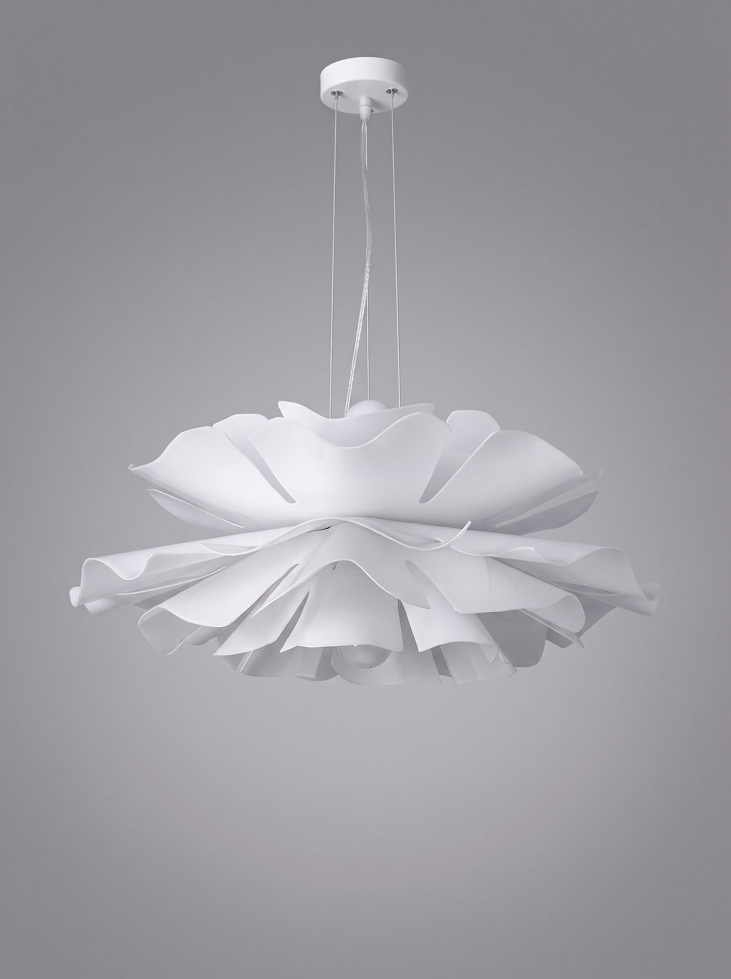 Fiora — Acrylic Petal LED Chandelier