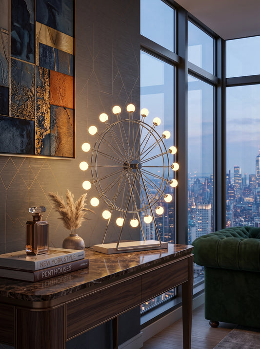 Giro — Ferris Wheel Globe Modern Table Lamp
