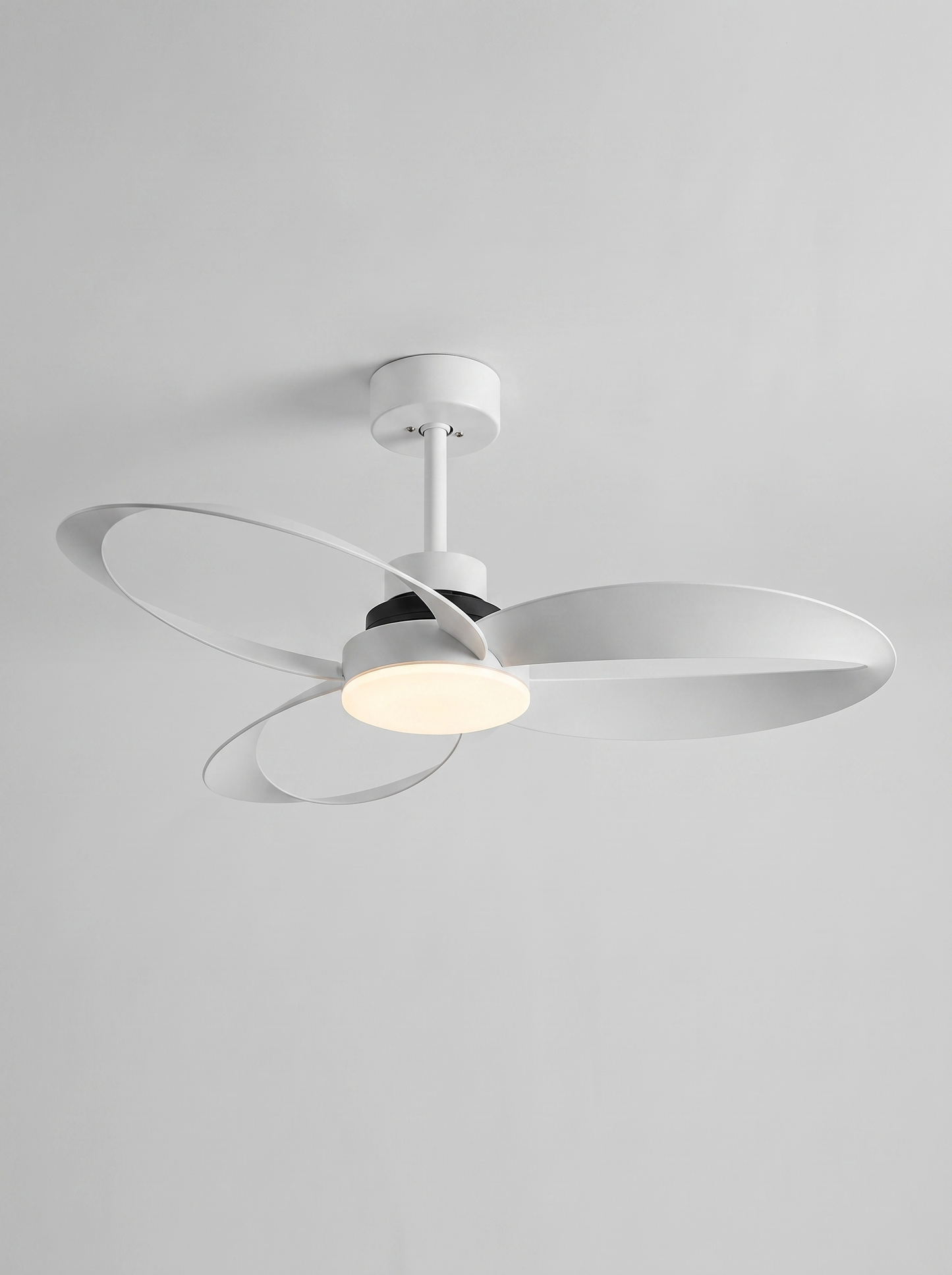 Aeris — Vintage Wood Ceiling Fan with LED Light & Remote
