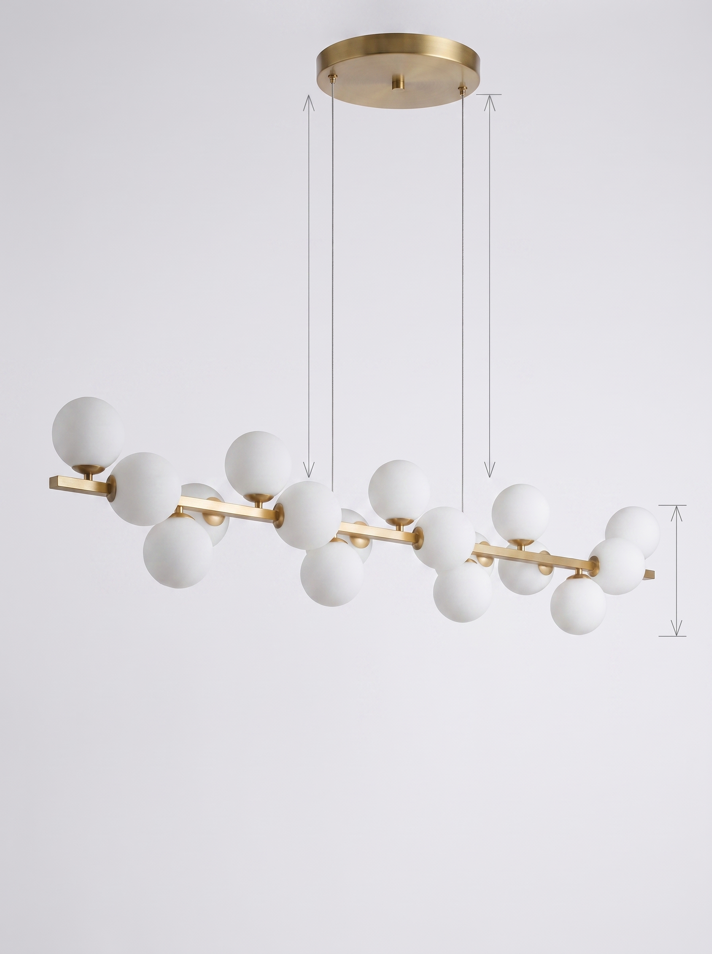 Perla — Linear Magic Bean Pendant Light