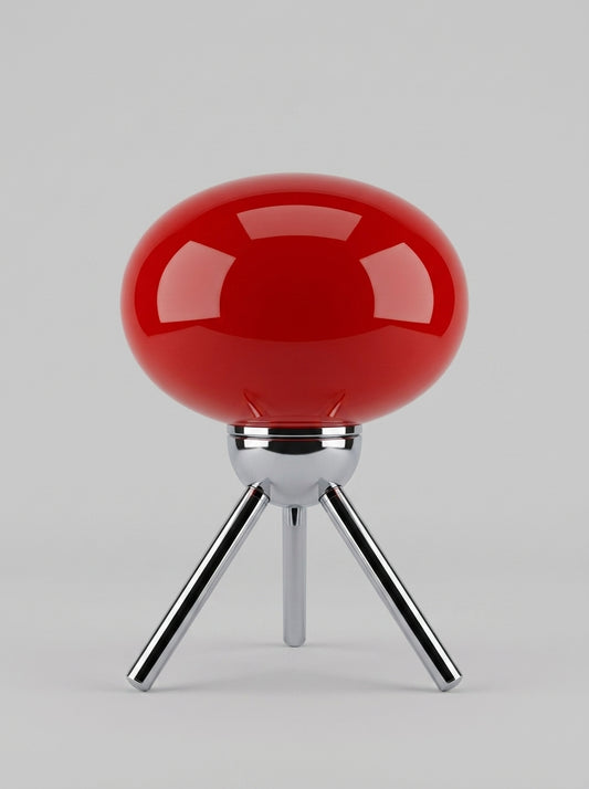 Greta — Bauhaus Glass Mushroom Table Lamp