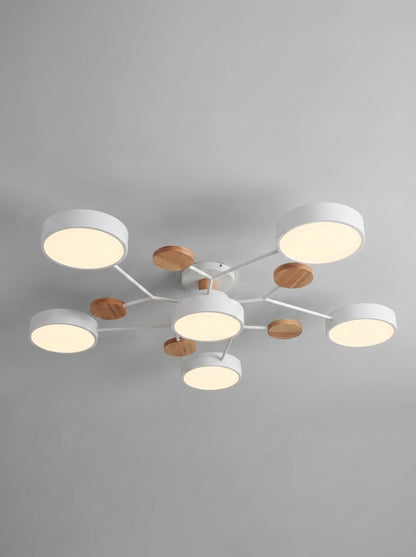 Juno — Modern Multi-Shade LED Chandelier