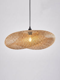 Maru — Handwoven Bamboo Pendant Light