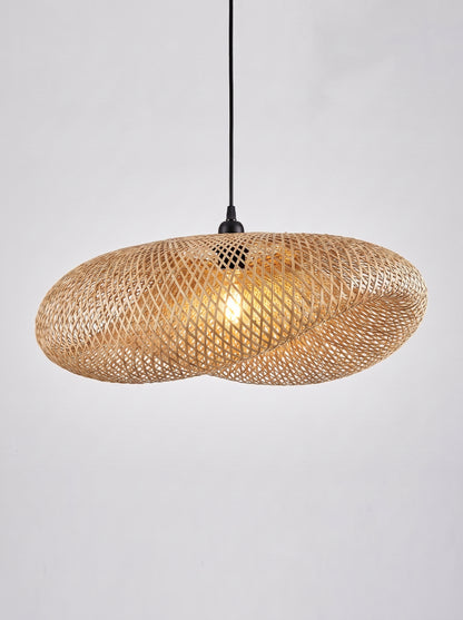 Maru — Handwoven Bamboo Pendant Light