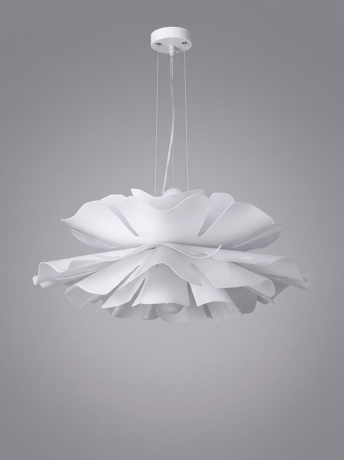 Fiora — Acrylic Petal LED Chandelier