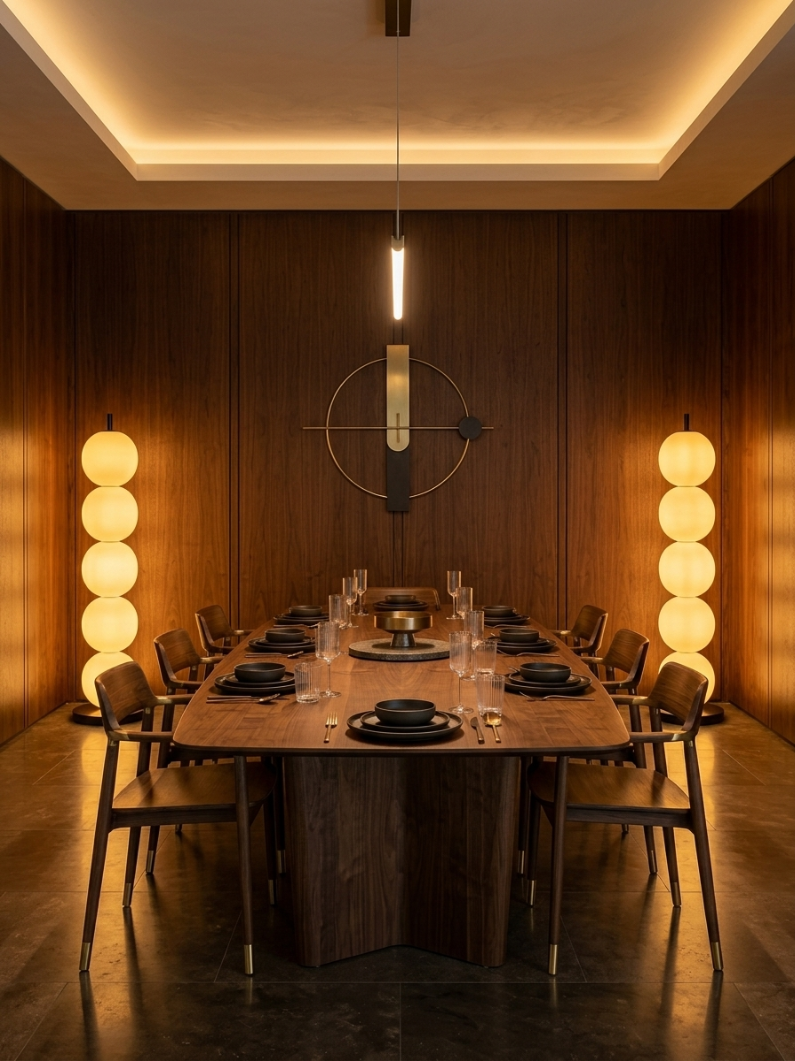 Sasso — Stacked Opal Glass Floor Lamp