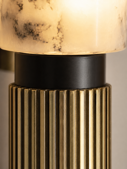 Carrara — Natural Marble Wall Sconce