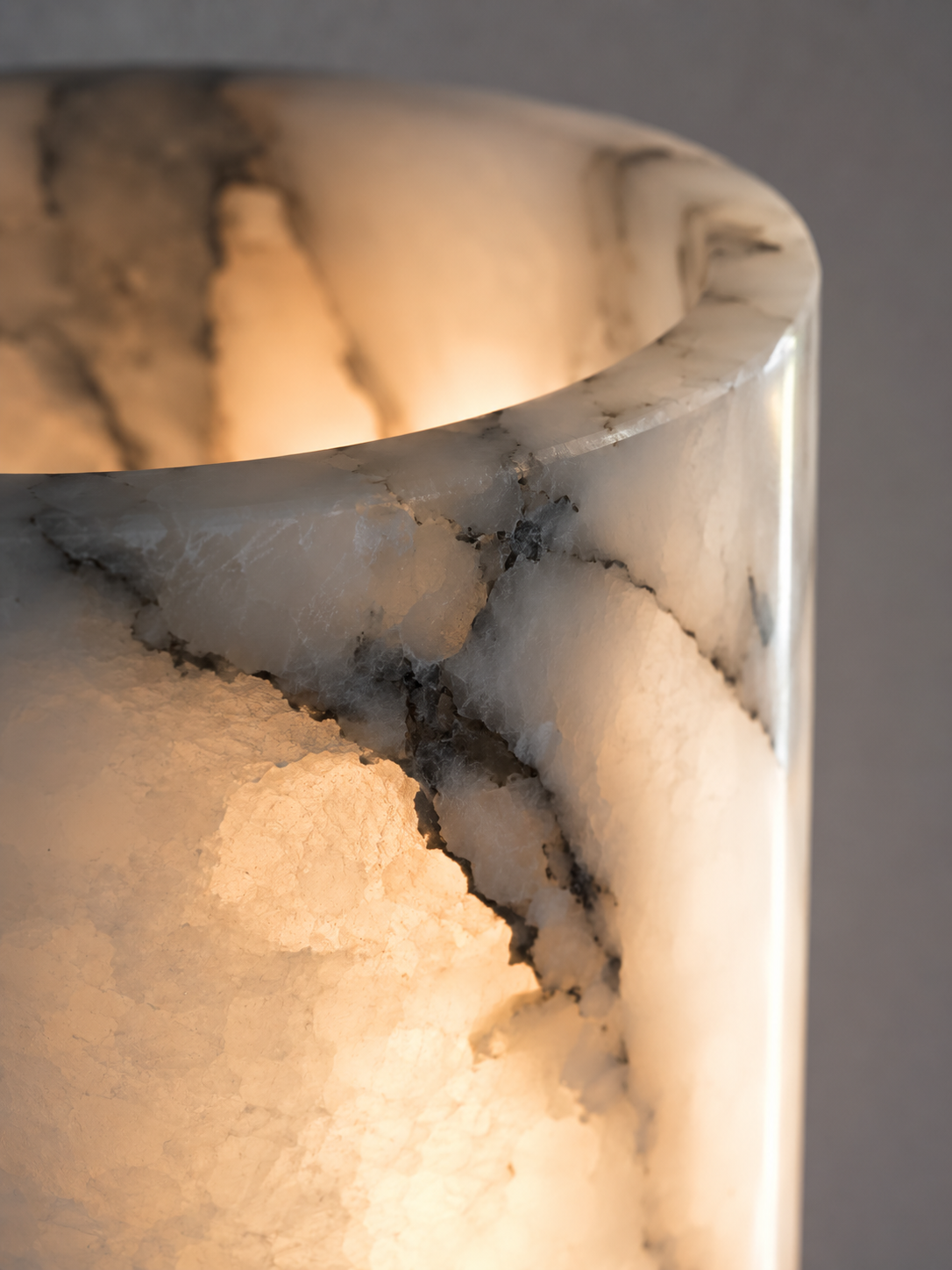 Carrara — Natural Marble Wall Sconce