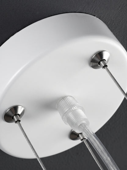 Fiora — Acrylic Petal LED Chandelier
