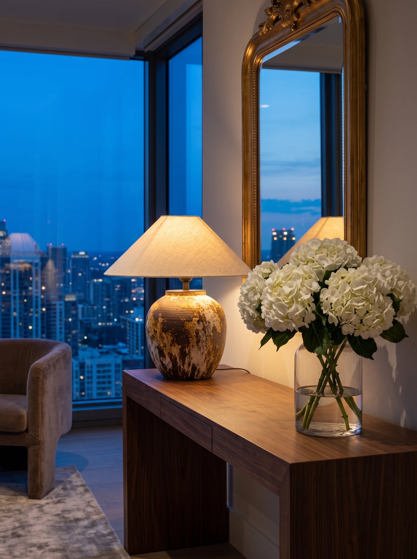 Terra — Wabi-Sabi Glazed Ceramic Table Lamp