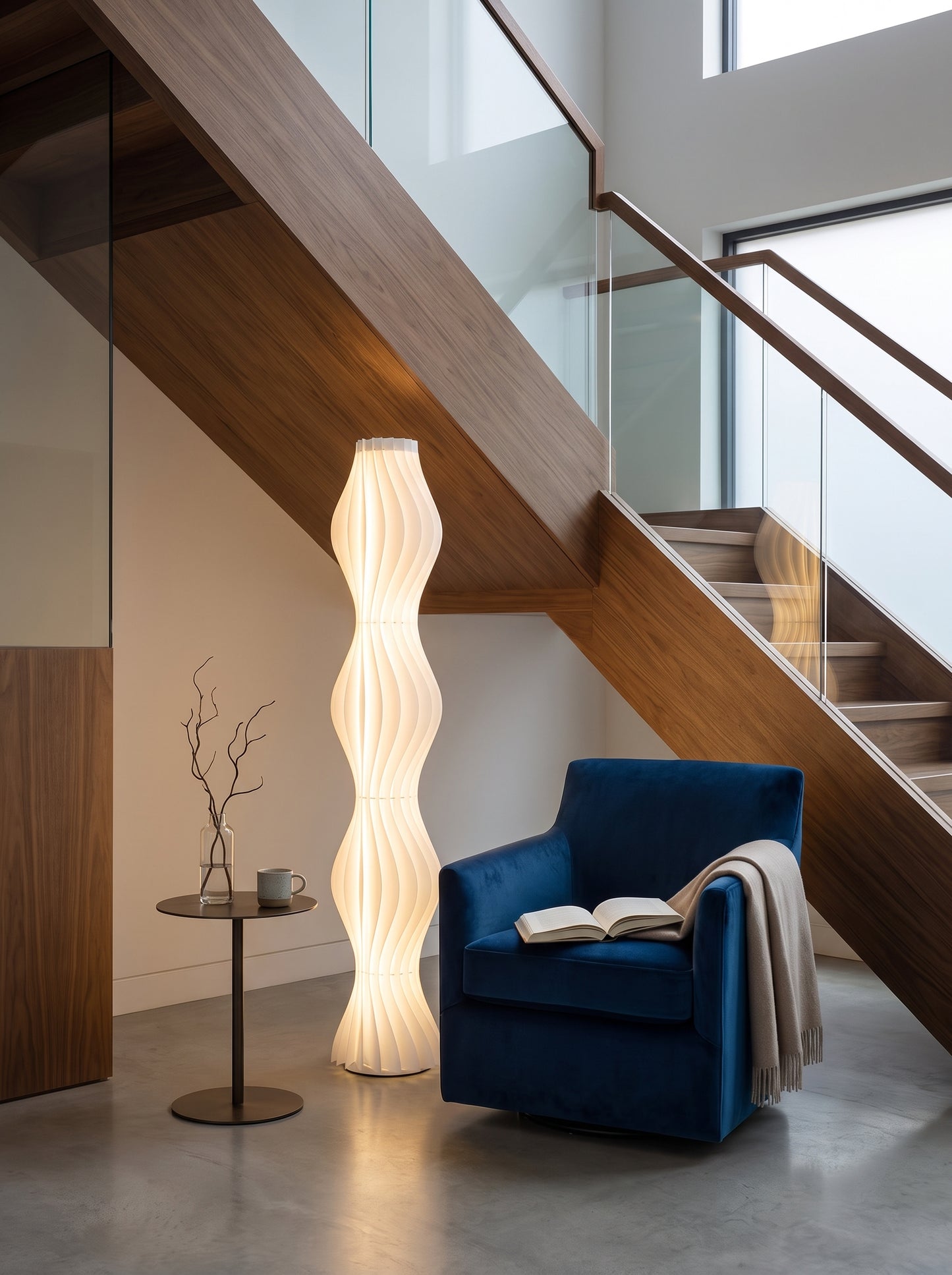 Alba — Tall Dimmable LED Floor Lamp