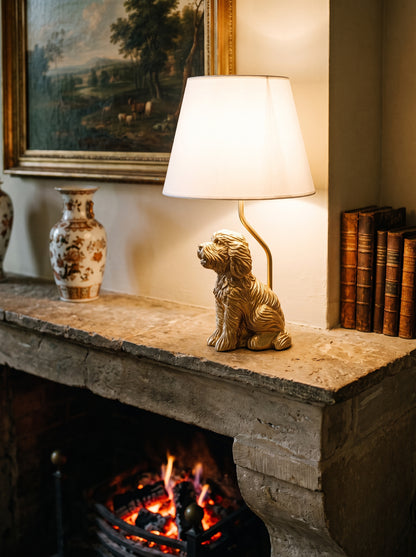 Otto — Sculptural Dog Table Lamp