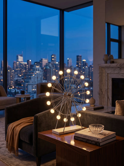Giro — Ferris Wheel Globe Modern Table Lamp