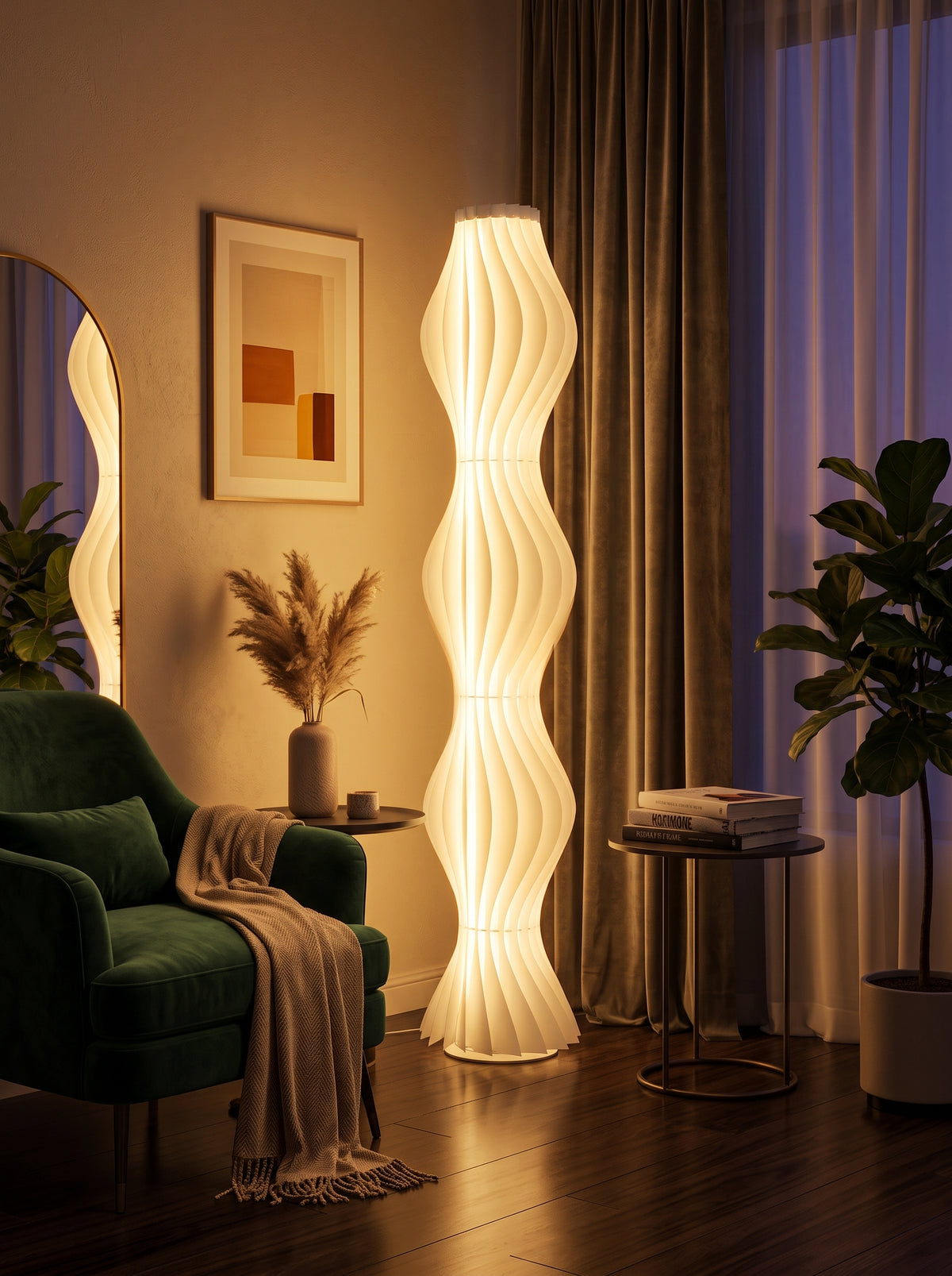 Alba — Tall Dimmable LED Floor Lamp