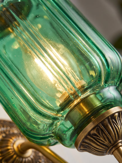 Verdi — Retro Stained Glass Wall Sconce