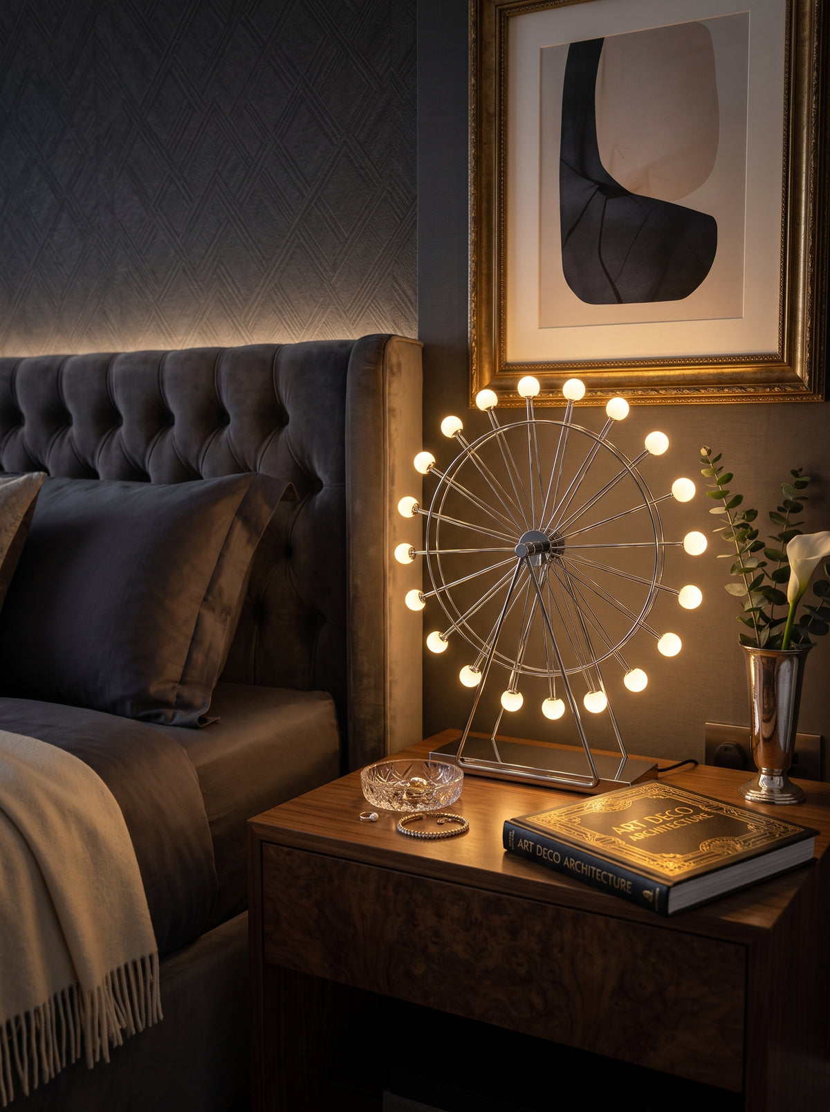 Giro — Ferris Wheel Globe Modern Table Lamp