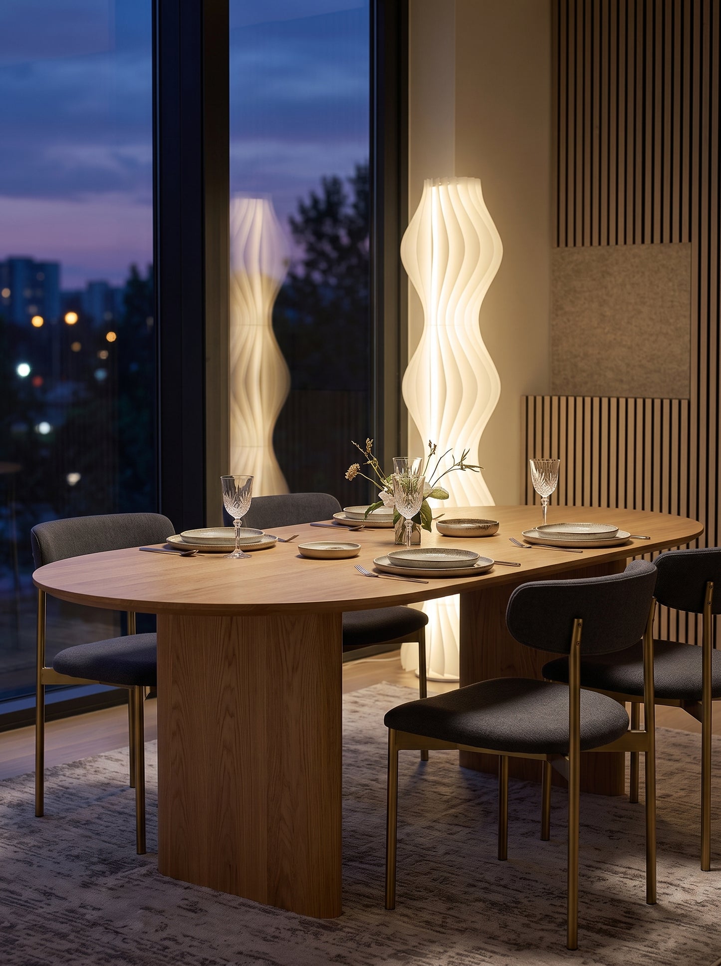 Alba — Tall Dimmable LED Floor Lamp