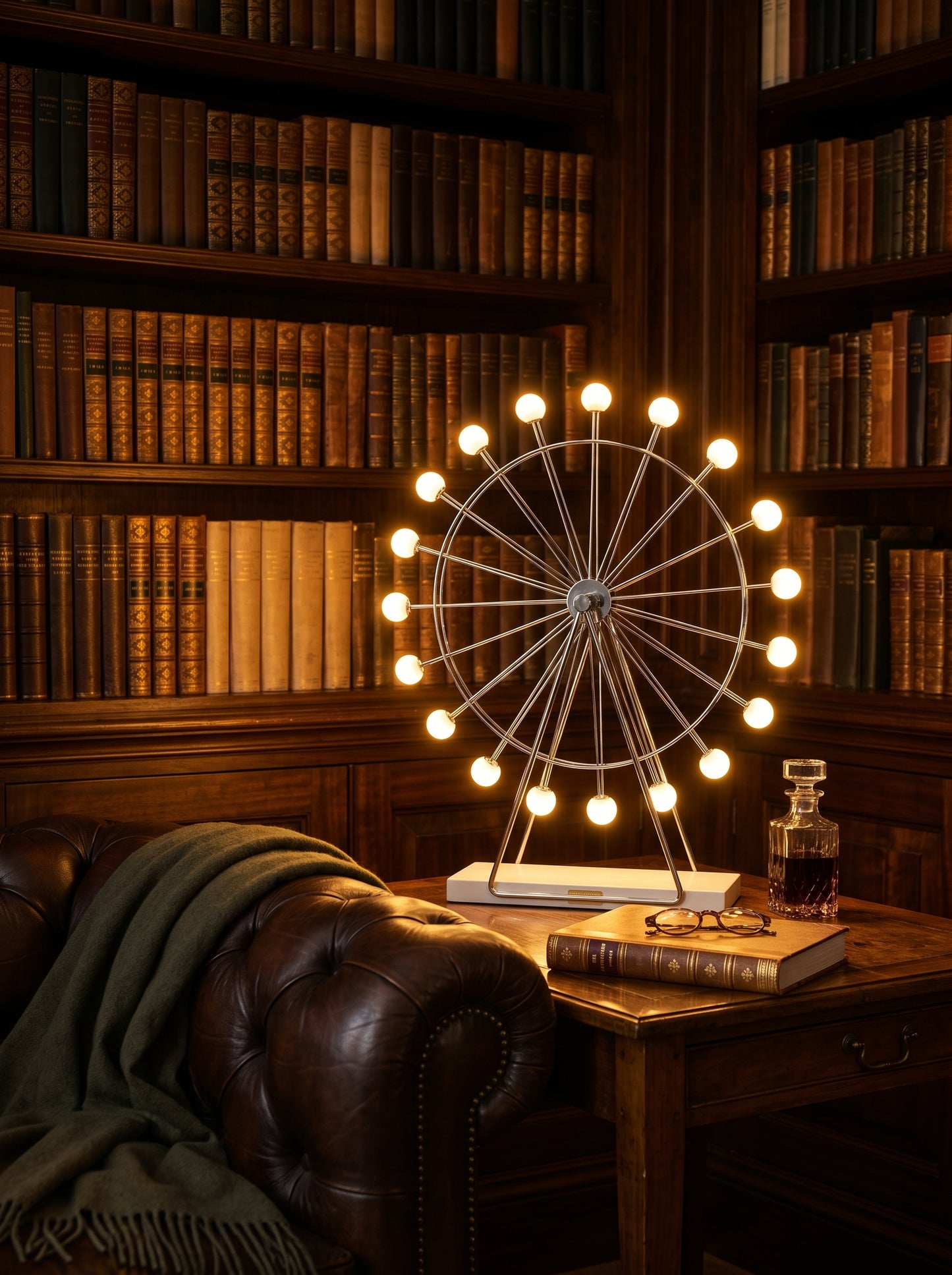 Giro — Ferris Wheel Globe Modern Table Lamp