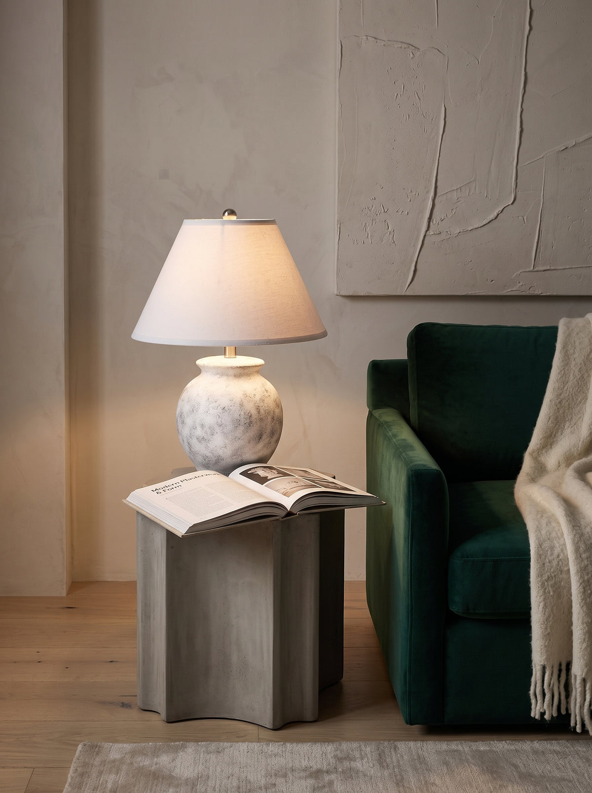 Celeste — European Glass Bedside Lamp