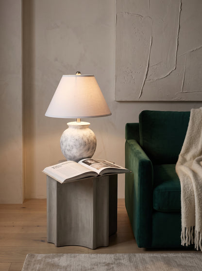 Celeste — European Glass Bedside Lamp