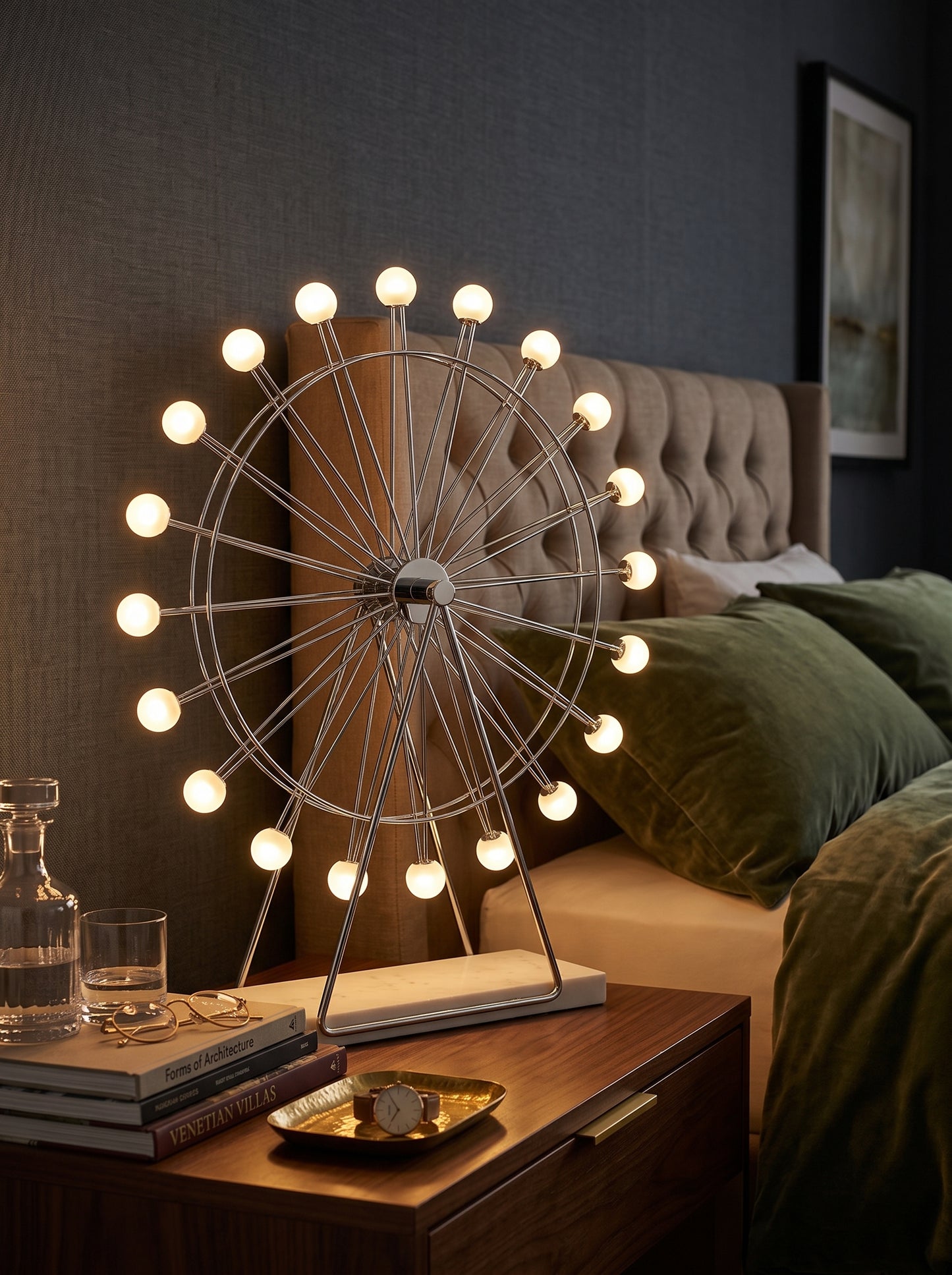 Giro — Ferris Wheel Globe Modern Table Lamp