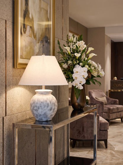 Celeste — European Glass Bedside Lamp
