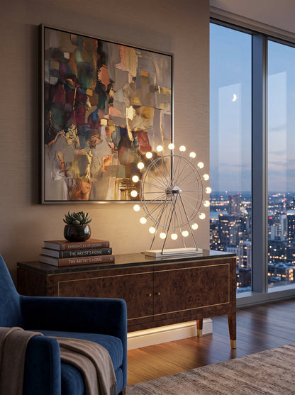 Giro — Ferris Wheel Globe Modern Table Lamp