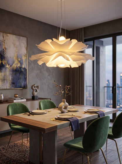 Fiora — Acrylic Petal LED Chandelier