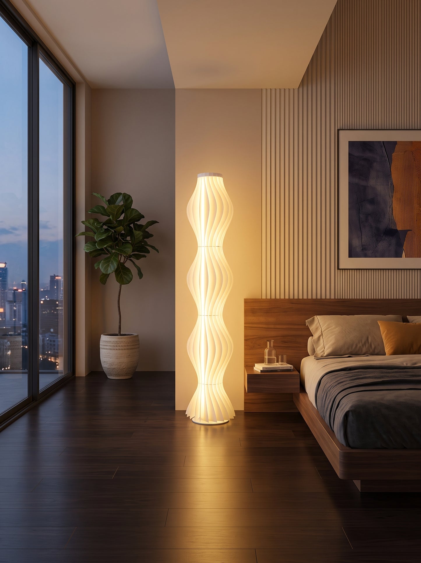 Alba — Tall Dimmable LED Floor Lamp