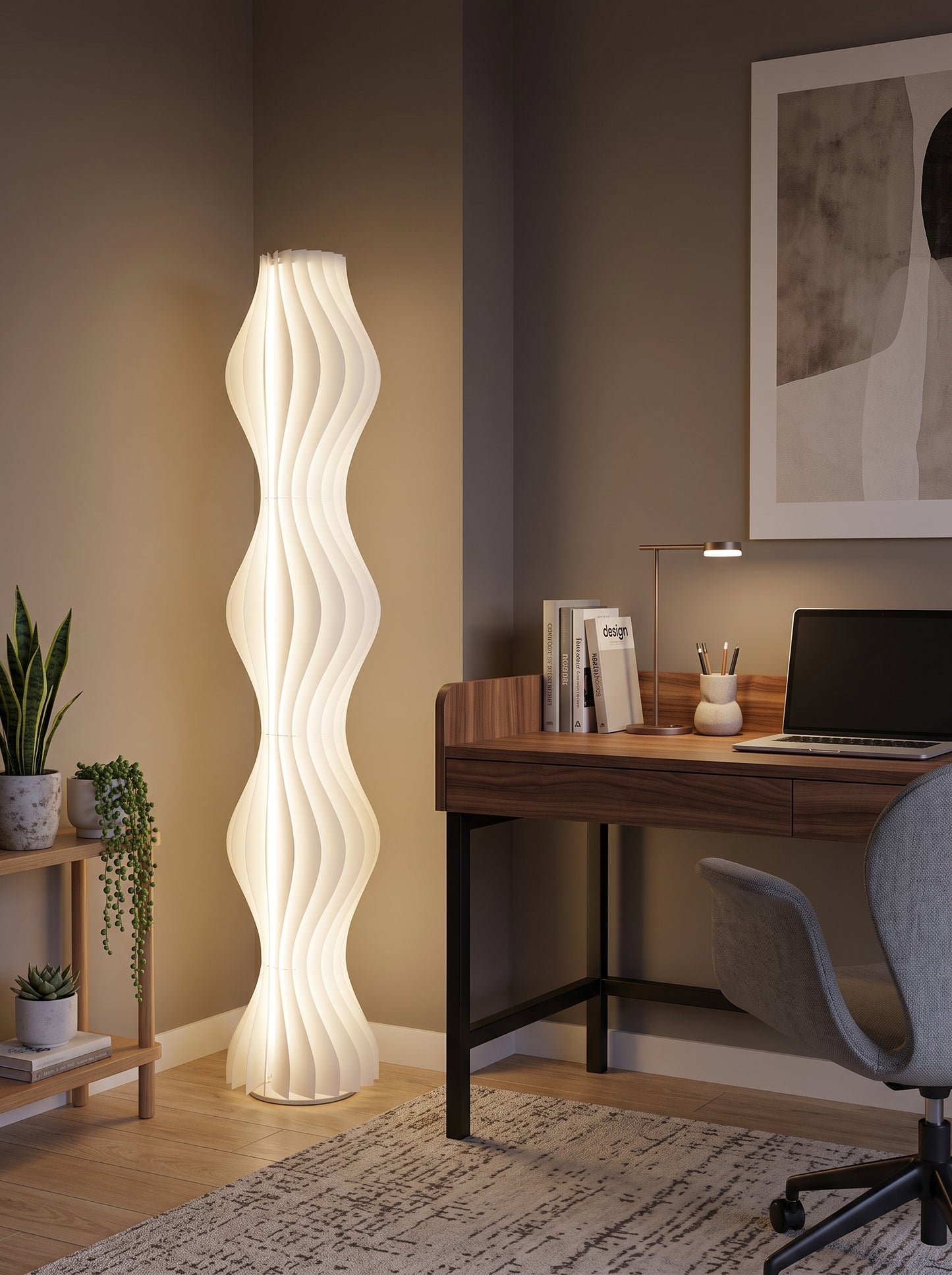 Alba — Tall Dimmable LED Floor Lamp