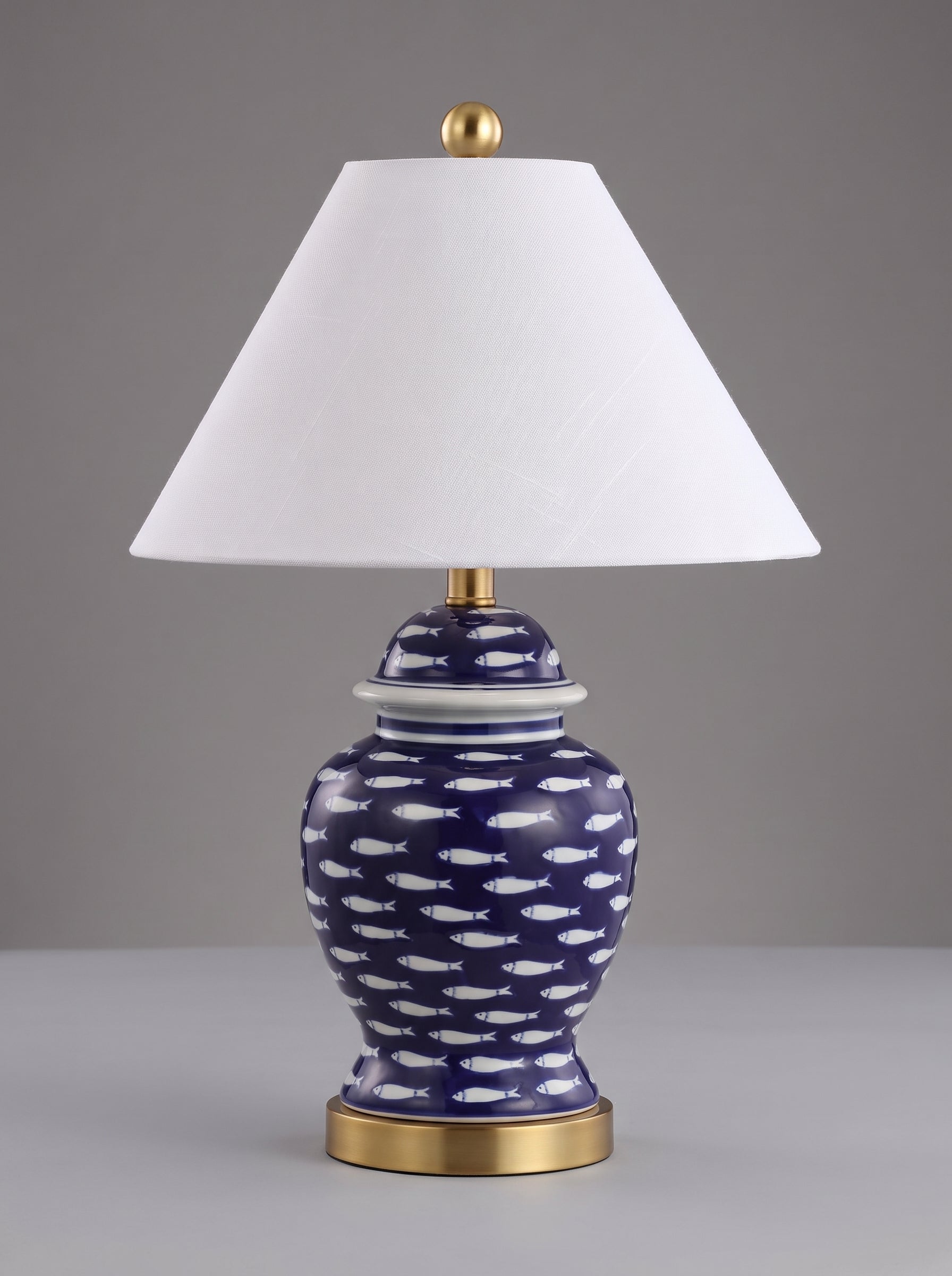Amalfi — Vintage European Ceramic Urn Table Lamp
