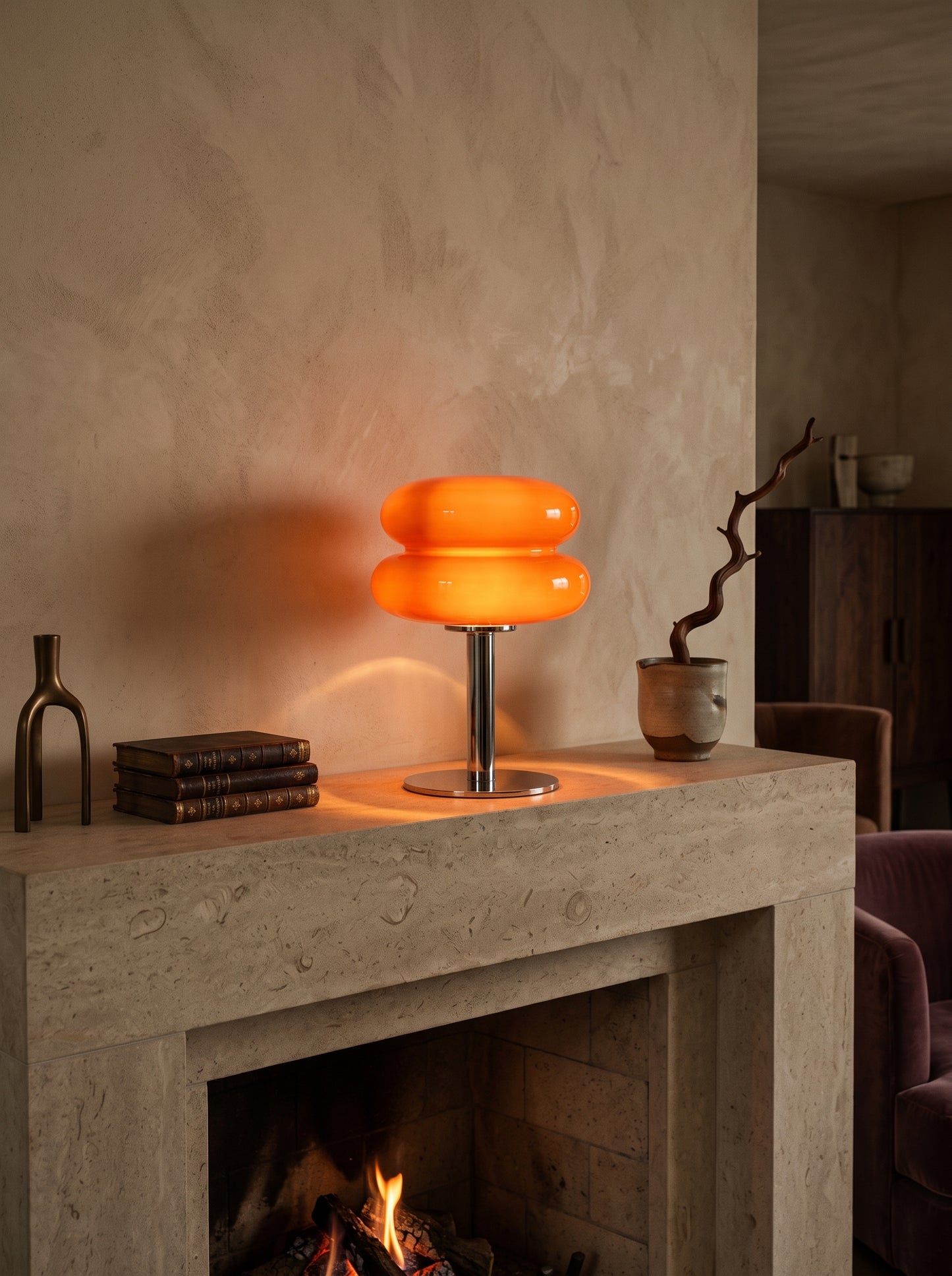 Pia — Macaron Glass Bedside Lamp