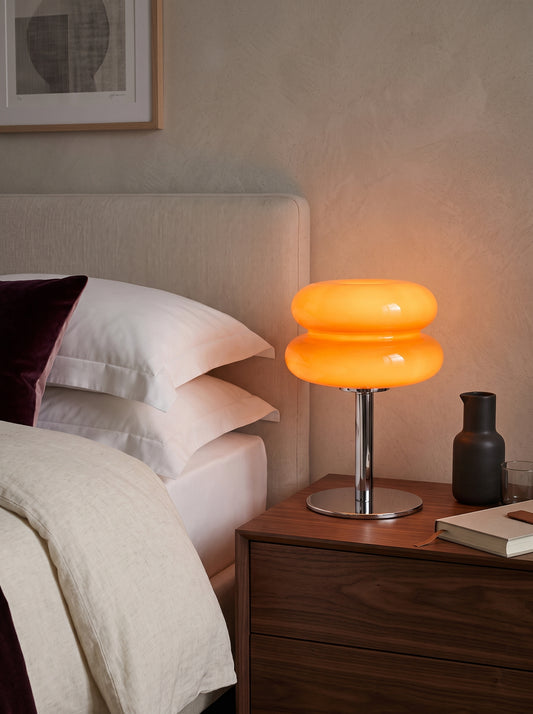 Pia — Macaron Glass Bedside Lamp