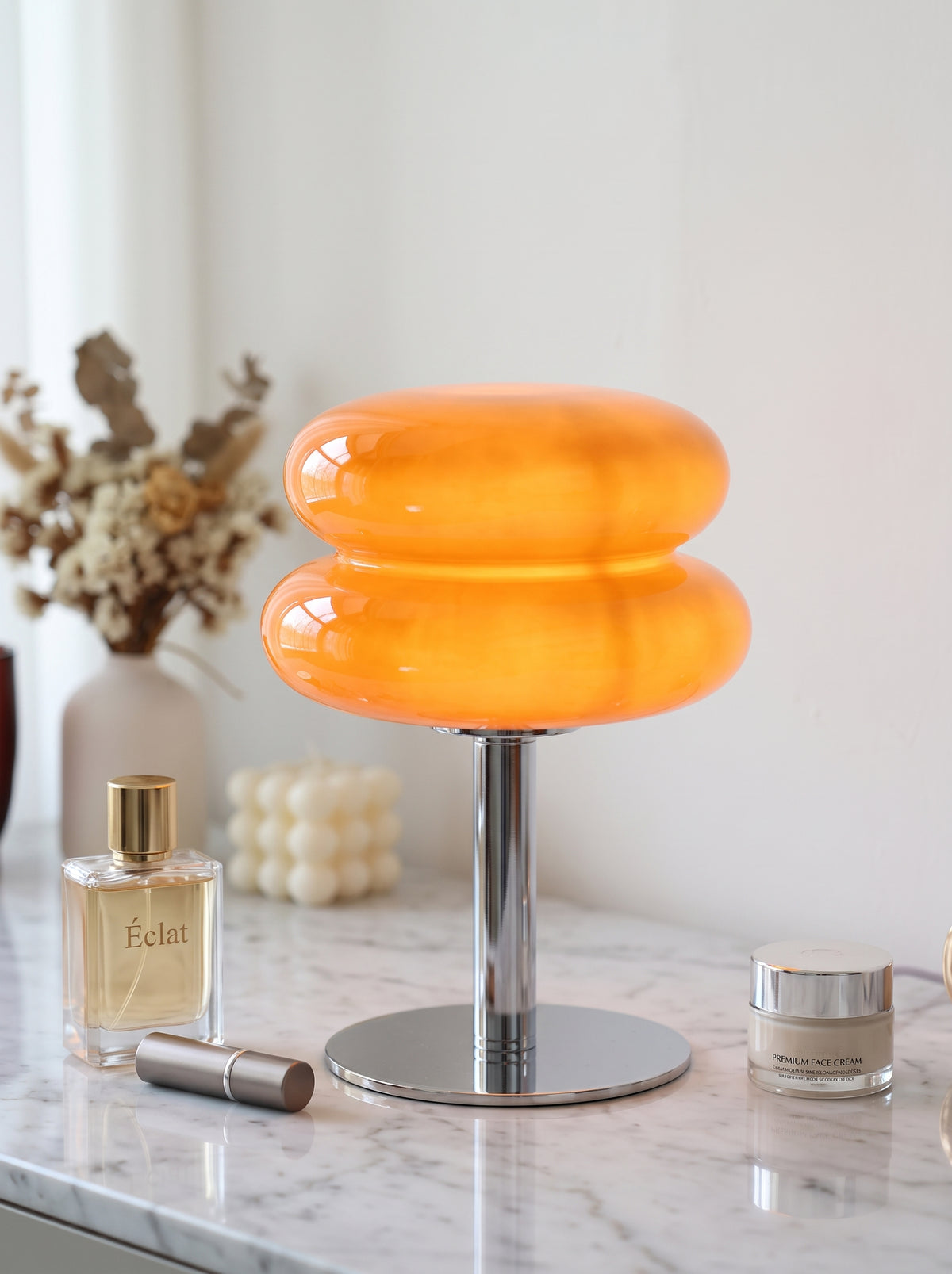Pia — Macaron Glass Bedside Lamp