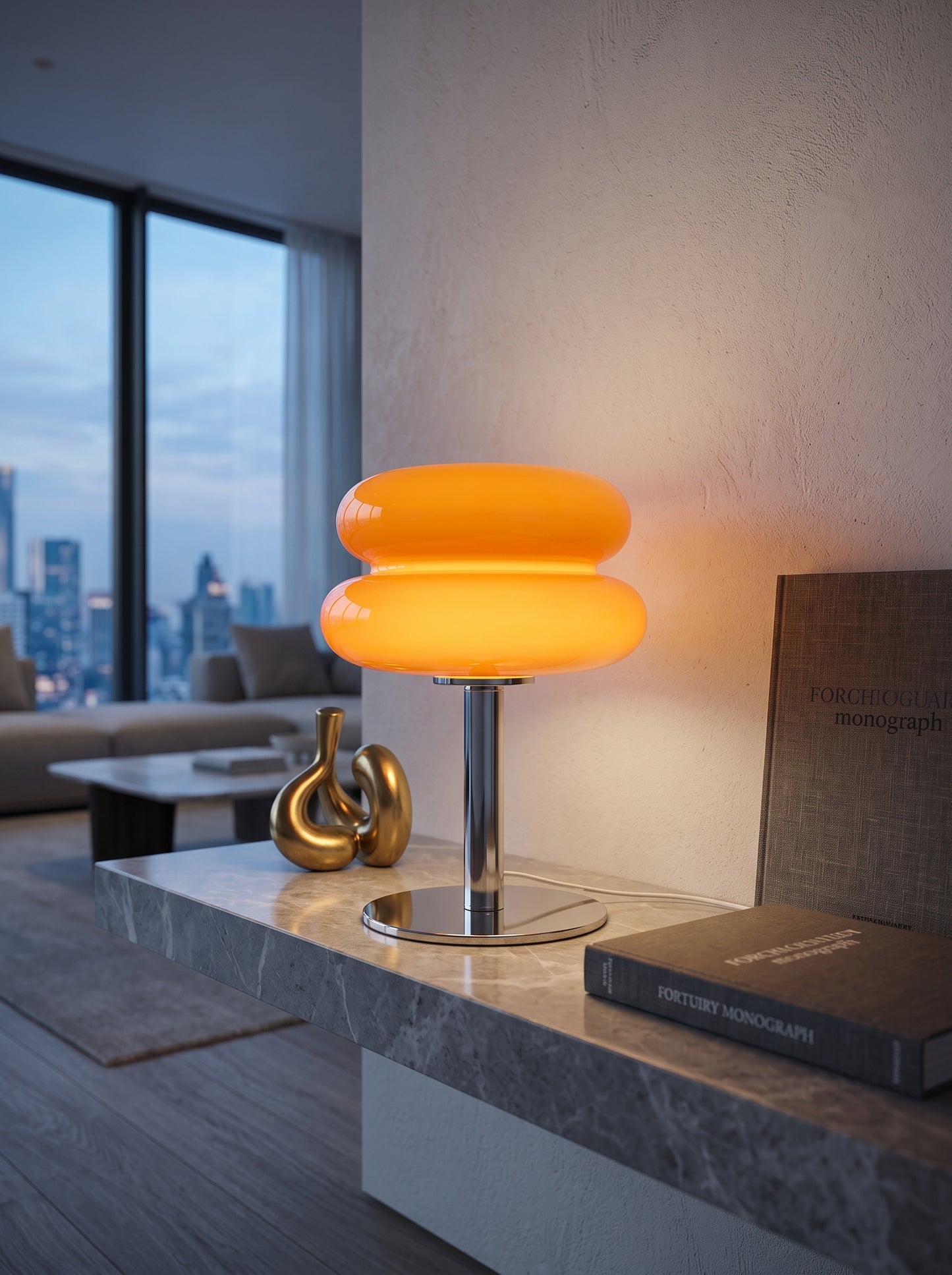Pia — Macaron Glass Bedside Lamp