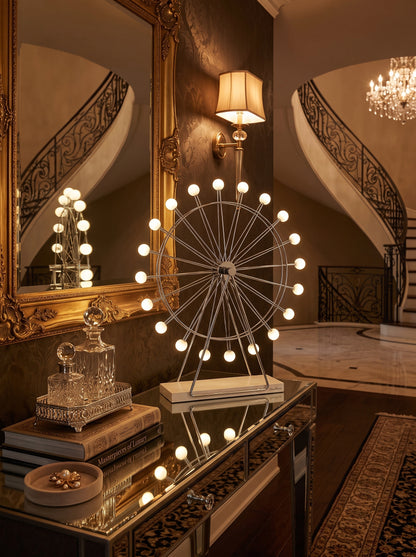 Giro — Ferris Wheel Globe Modern Table Lamp