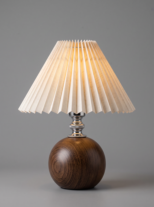 Elise — Pleated Fabric Table Lamp