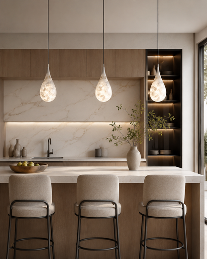 Cloud Stone Dimmable LED Pendant Light