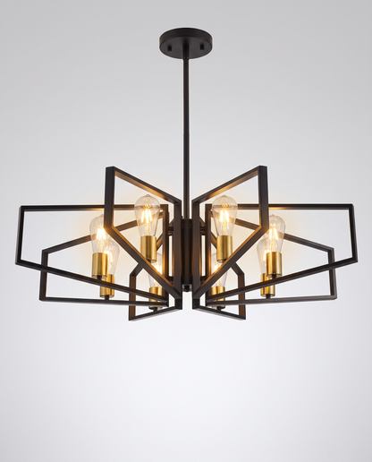 Orion — Geometric Metal Chandelier