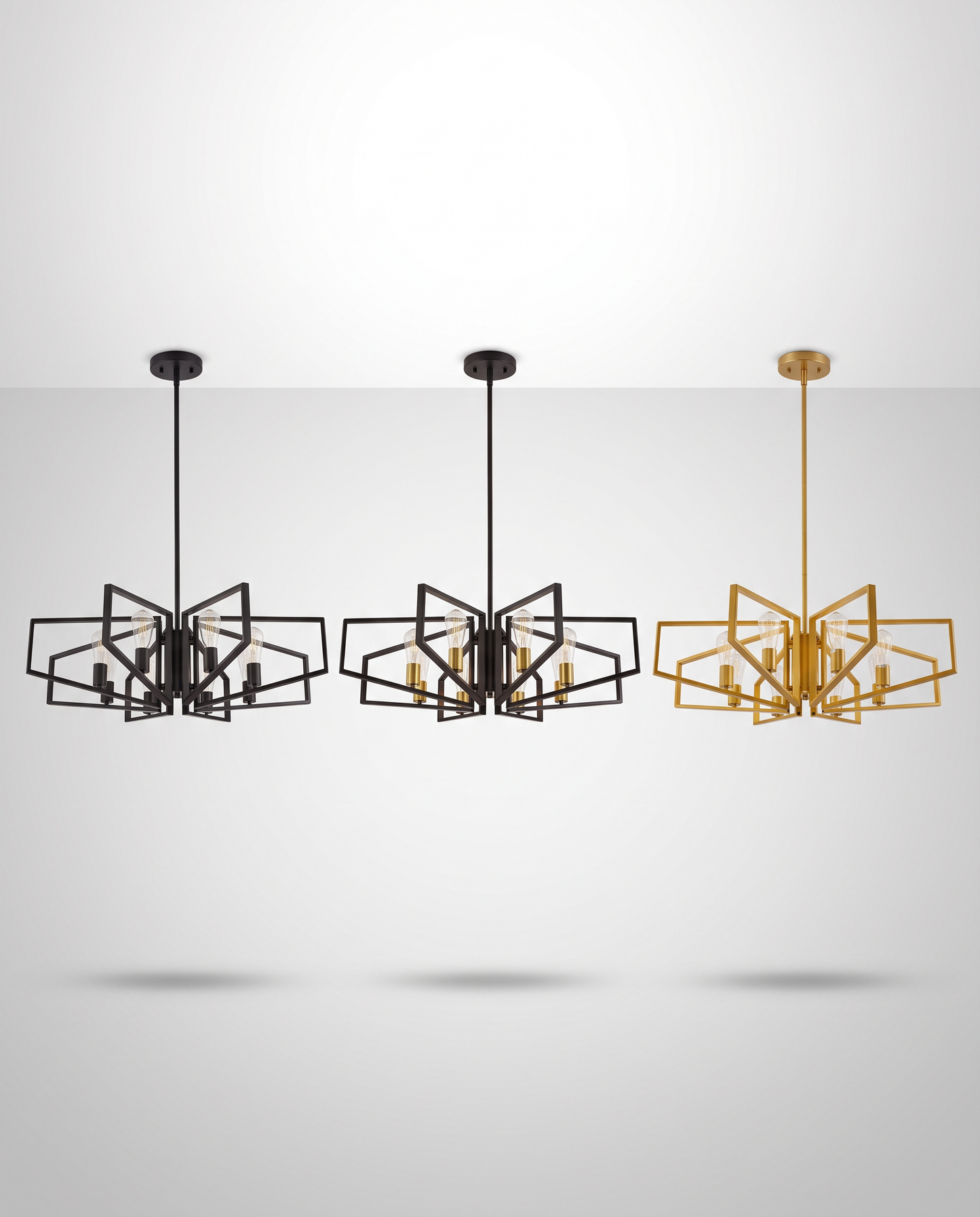 Orion — Geometric Metal Chandelier