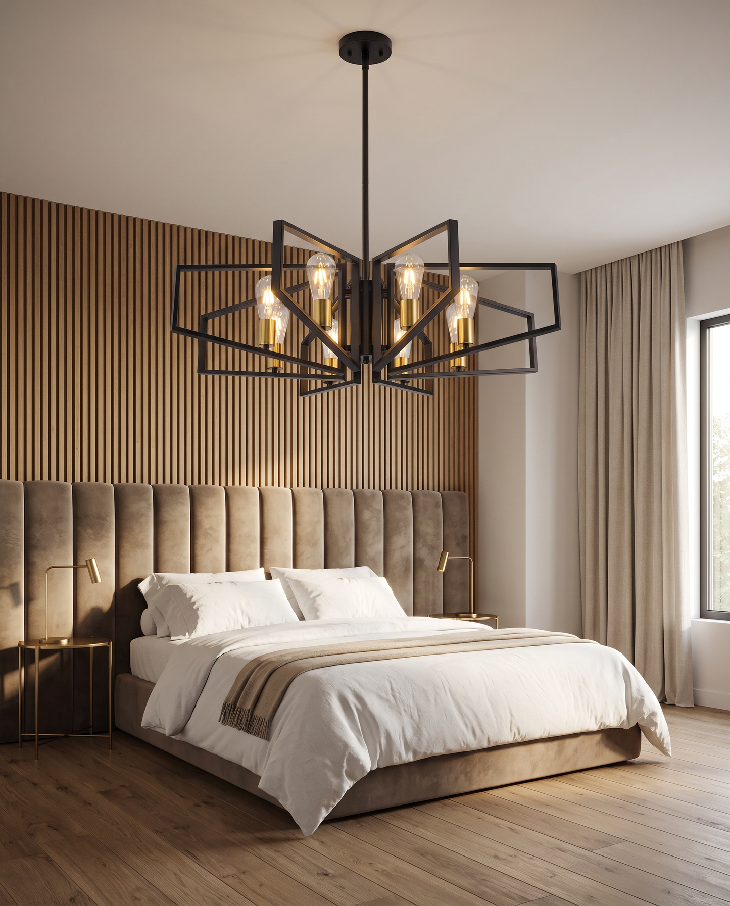 Orion — Geometric Metal Chandelier