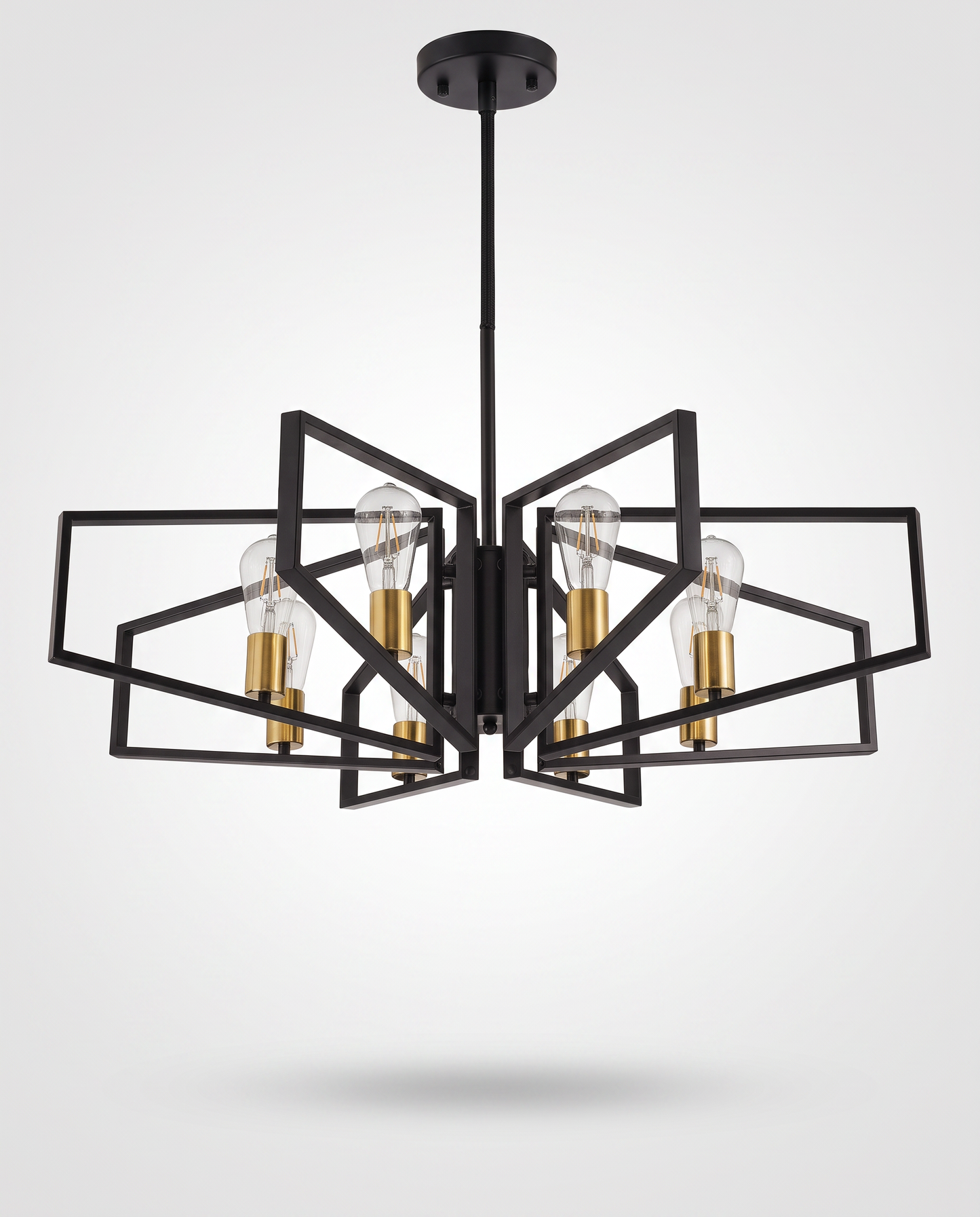 Orion — Geometric Metal Chandelier
