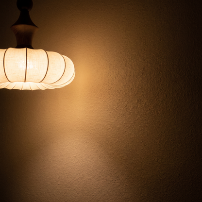 Mira — Knitted Fabric Wabi-Sabi Pendant Light