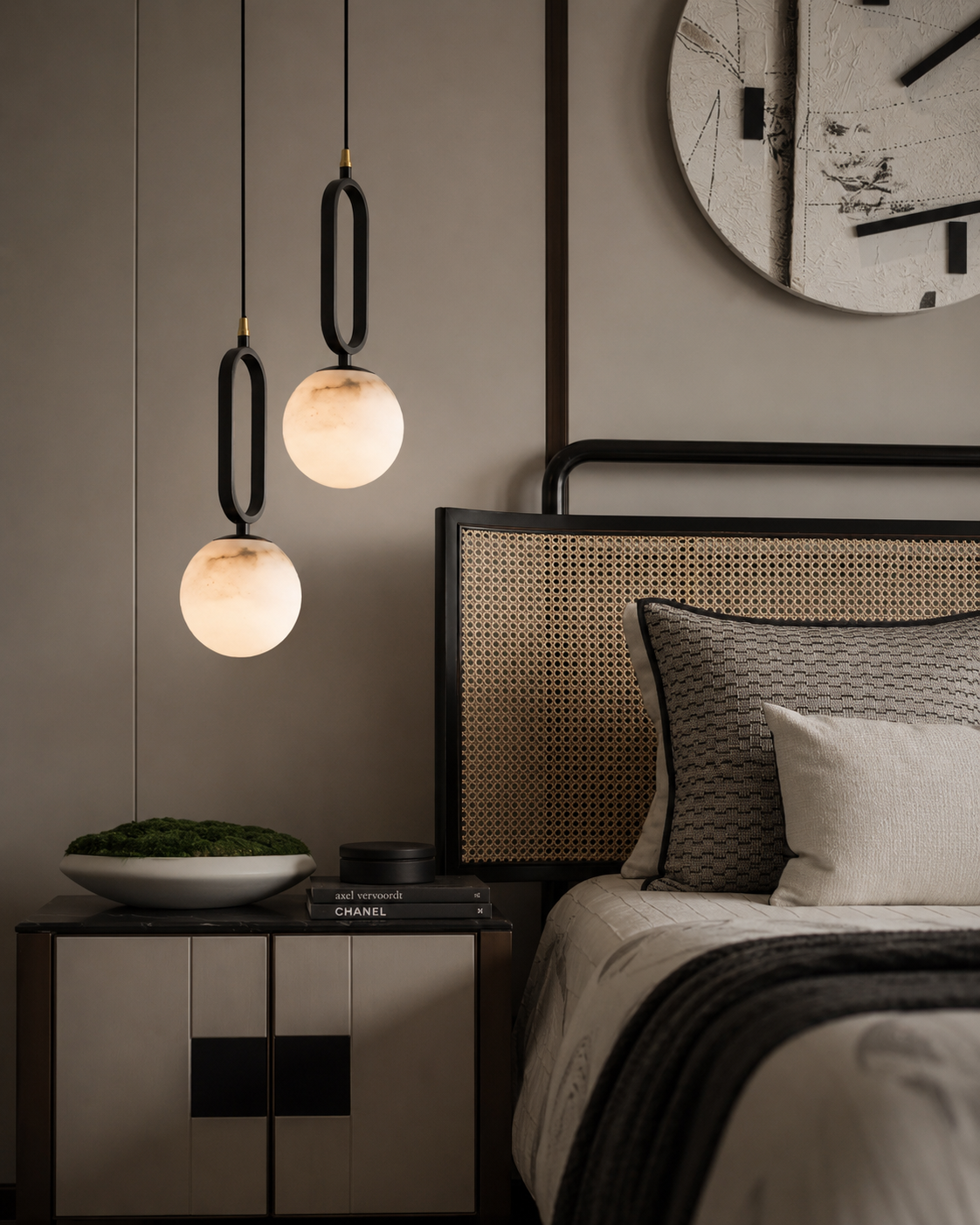 Natural Modern Nordic Marble Pendant Light