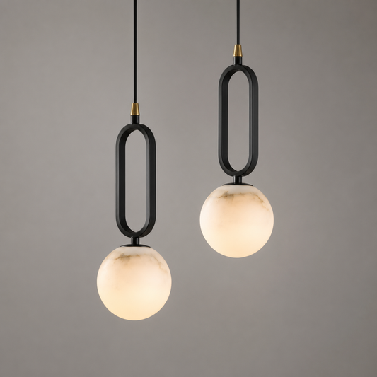 Natural Modern Nordic Marble Pendant Light