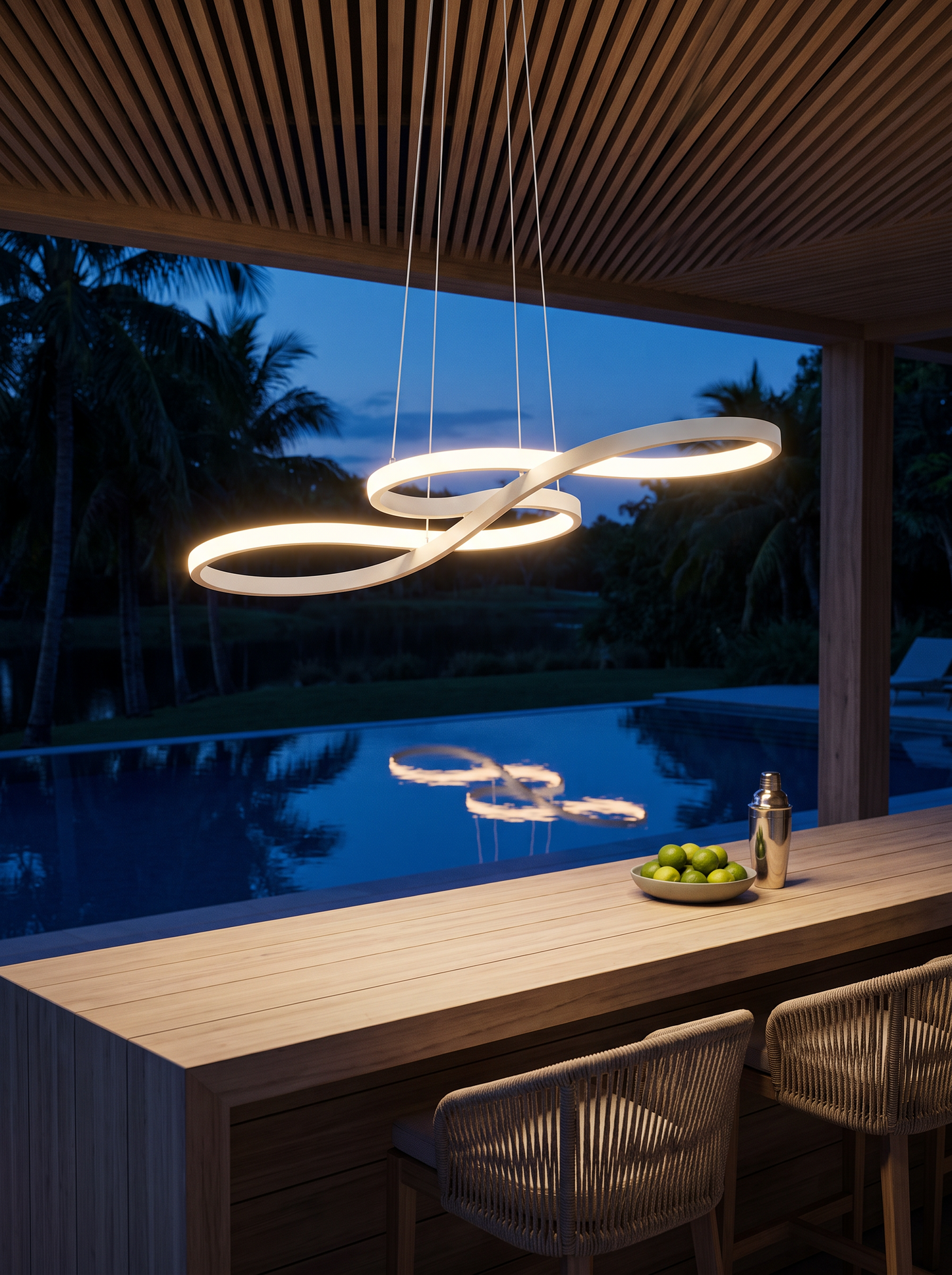 Linea — Minimalist Linear Island Pendant Light