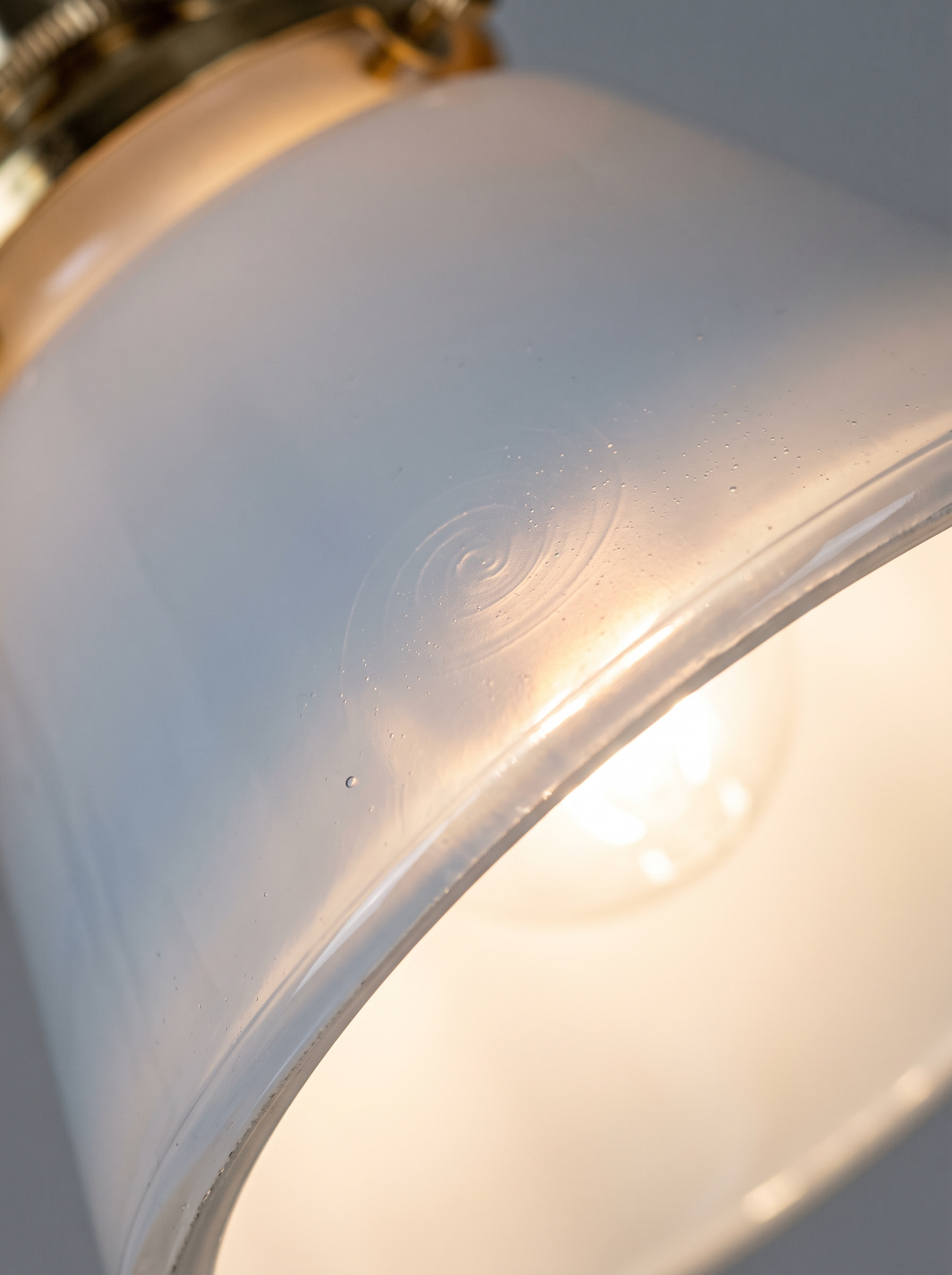 Odette — Retro Bronze & Glass Wall Lamp
