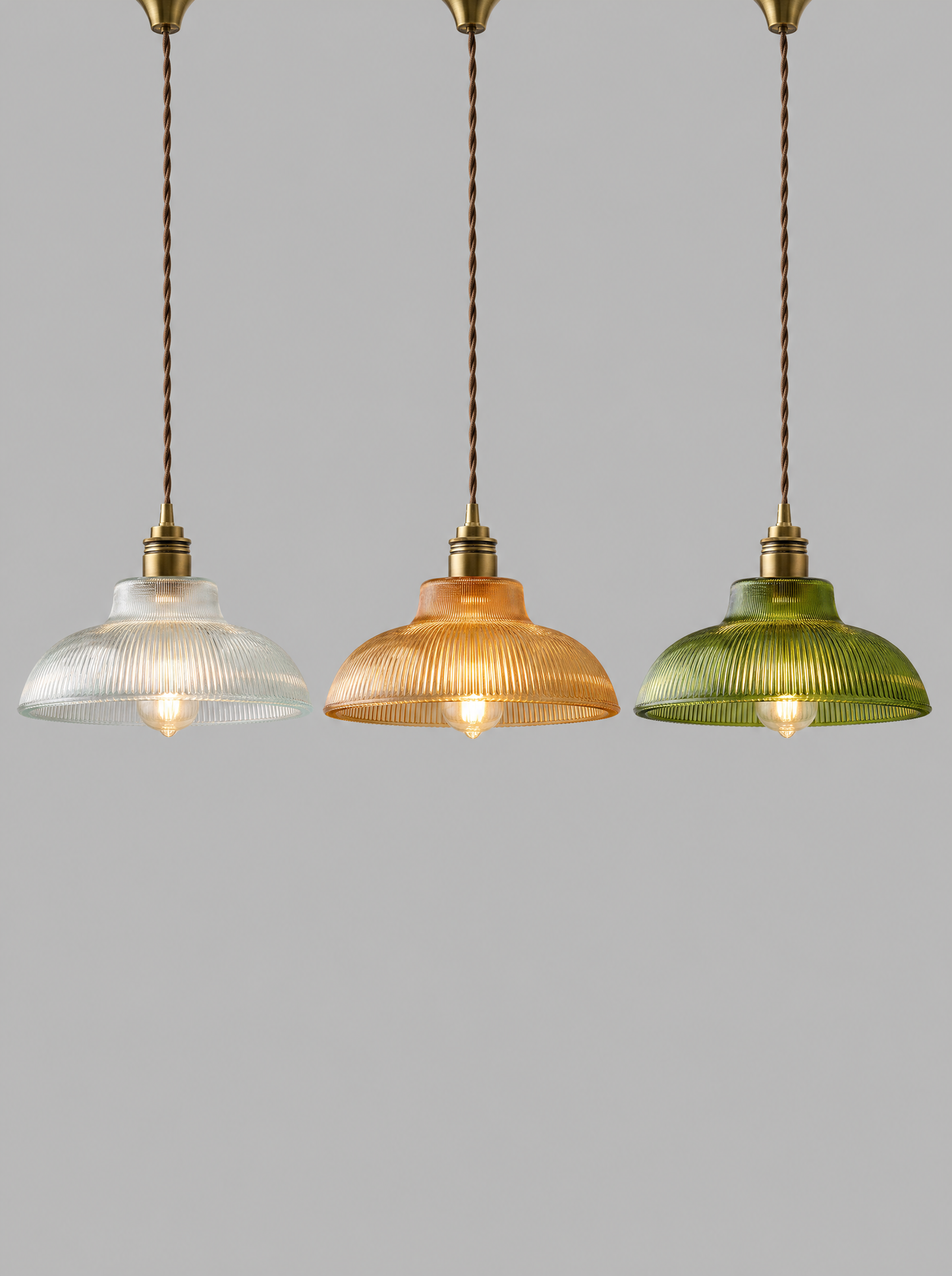 Bijou — Retro Coloured Glass Pendant Light