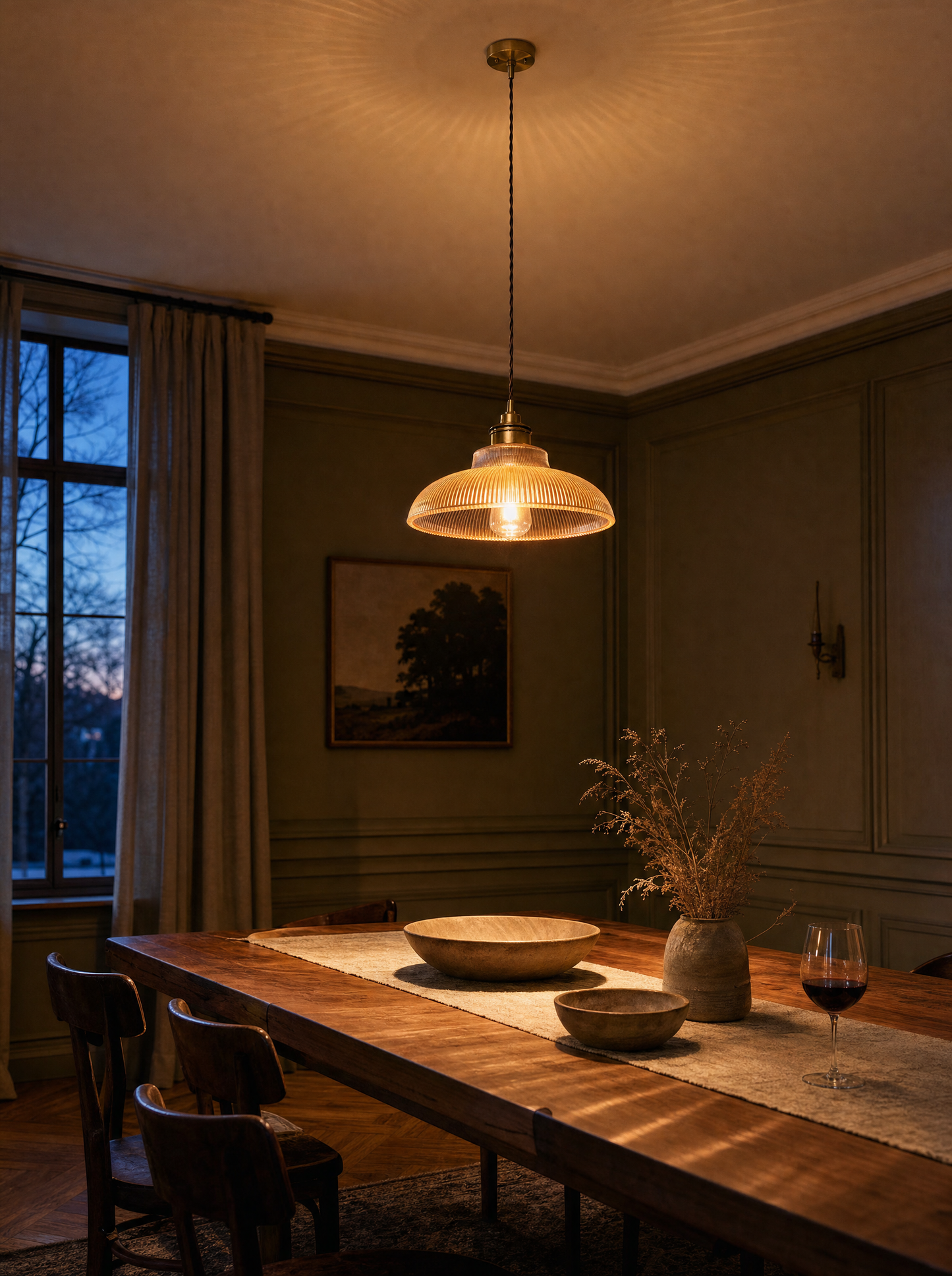 Bijou — Retro Coloured Glass Pendant Light