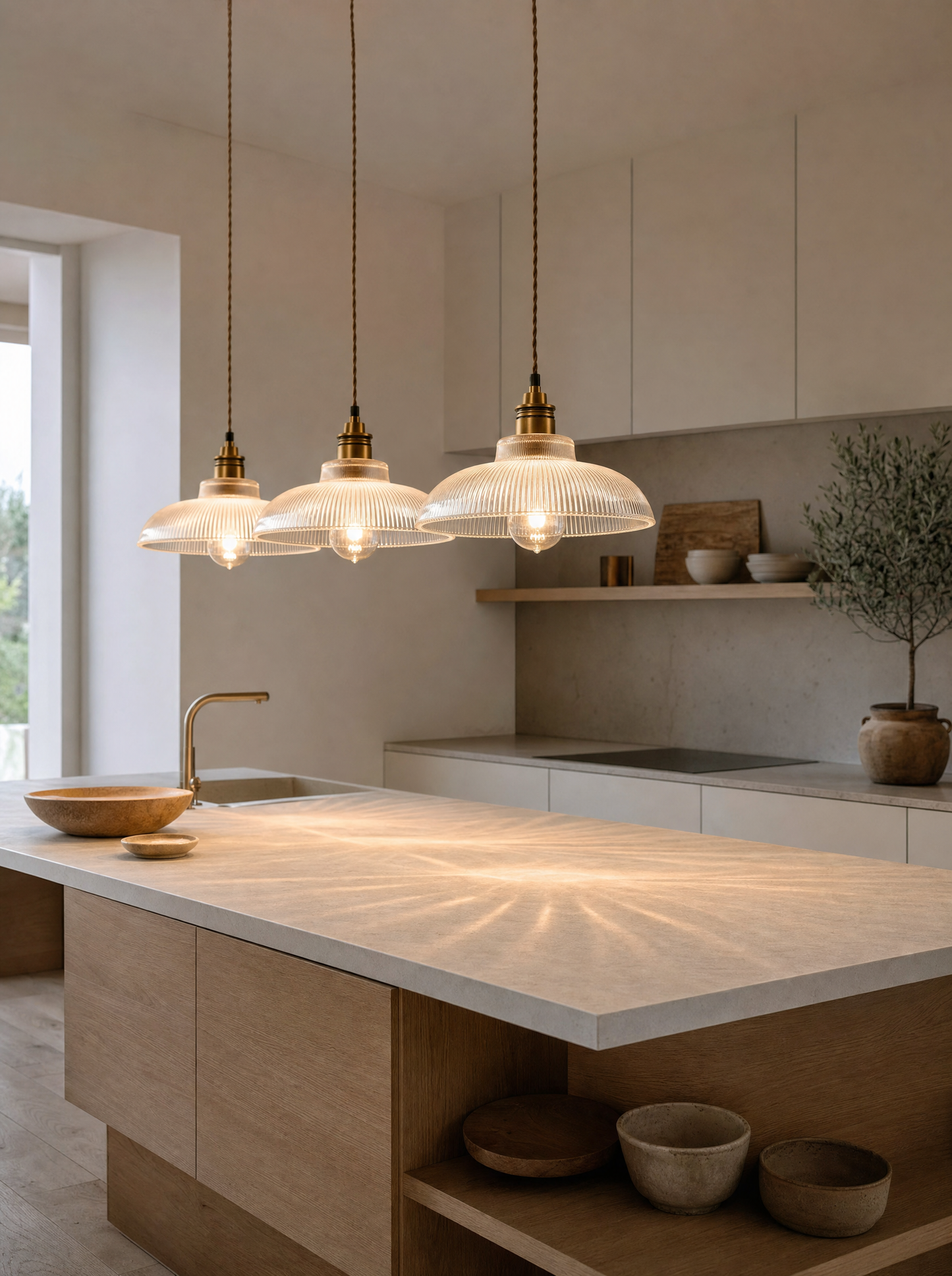 Bijou — Retro Coloured Glass Pendant Light